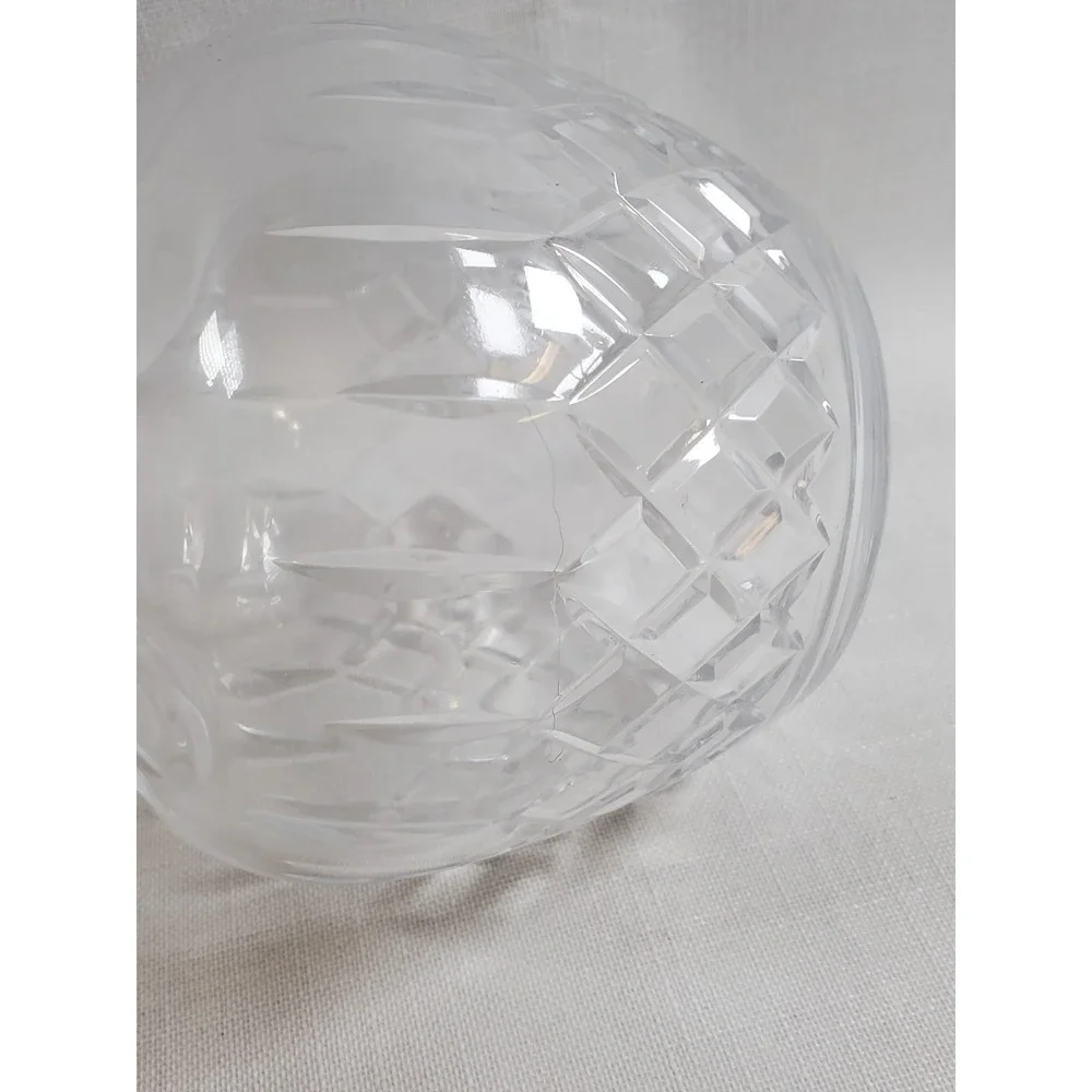 Vtg A.G. Durand France Cut Lead Crystal Decanter w/Stopper 24% Lead‎ Crystal Bar